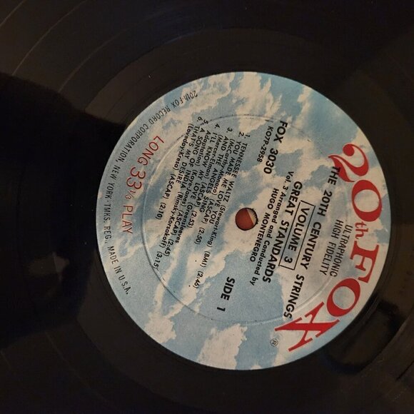 Vinyl The 20th Century Strings Hugo Montenegro V3 - Picture 2 of 8